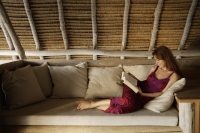 woman reading a book - Alex Mares-Manton
