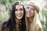 Two young hippie chicks - Alex Mares-Manton