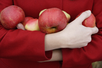 arm full of apples - Alex Mares-Manton
