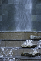 Water falling over steps - Alex Mares-Manton