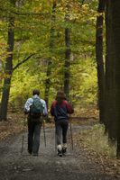 Young couple on walking trail - Alex Mares-Manton